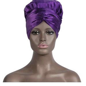 Luxurious Satin Nightcap / Hair Bonnet